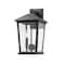 Z-Lite Beacon 2 Light Outdoor Wall Sconce, Oil Rubbed Bronze & Clear Beveled 568M-ORB - alternate 3